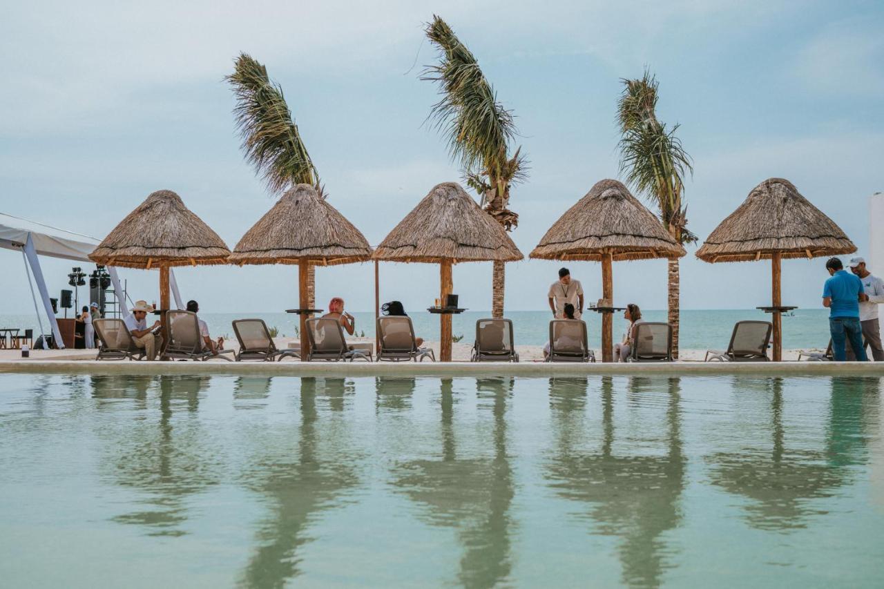 Totem Beach Club Celestun Exterior foto