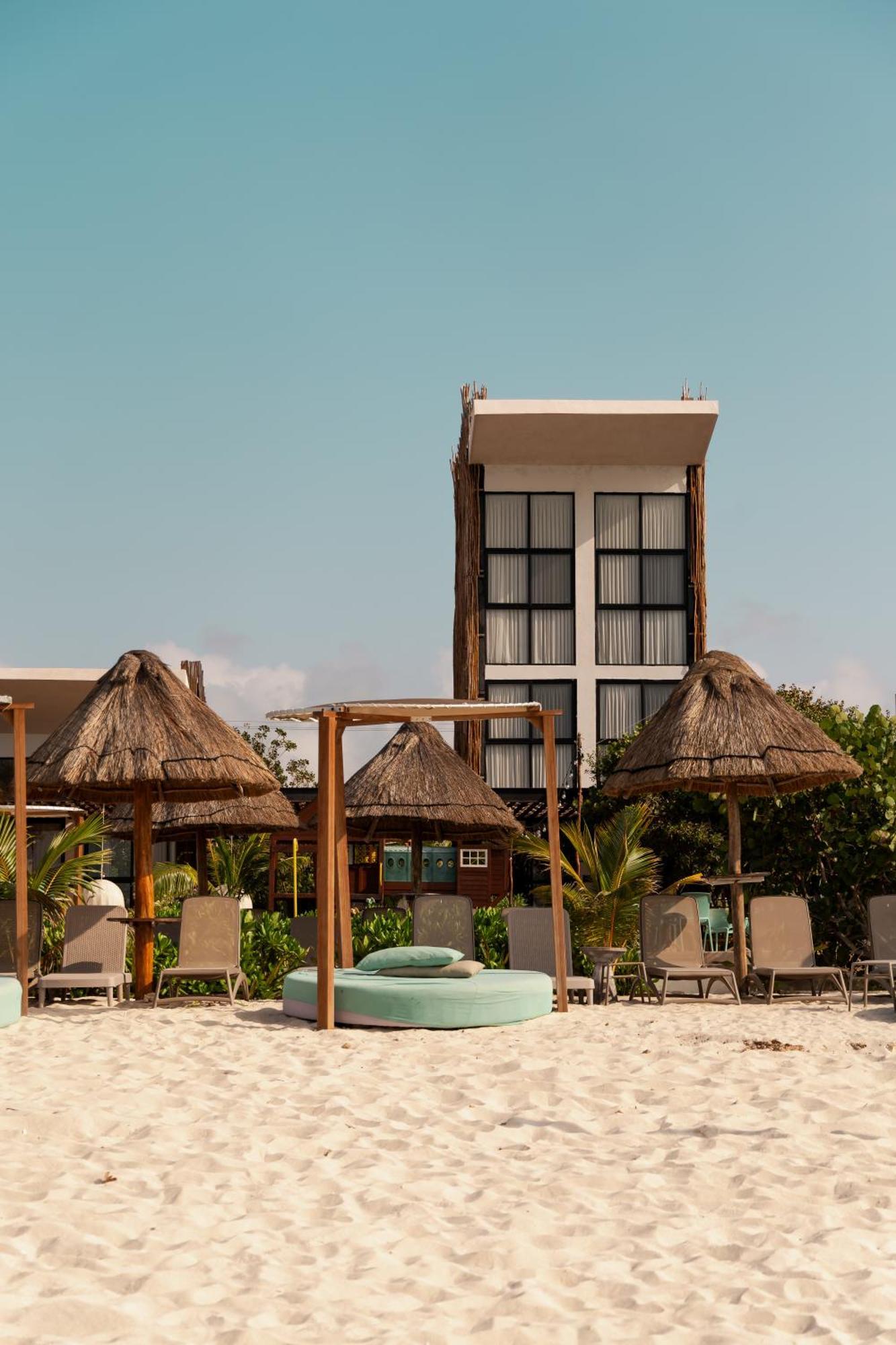 Totem Beach Club Celestun Exterior foto